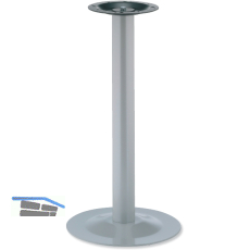 Barhockergestell Mittersill - silberfarbig