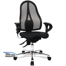 TOPSTAR B�rodrehstuhl Sitness 15 Bezug Stoff schwarz