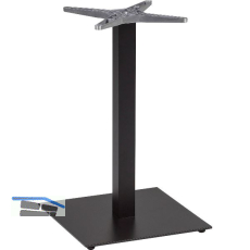 Platten-Tischgestell Salzach 1 schwarz beschichtet