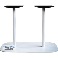 Plattentischgestell Slim, H�he 720, Bodenplatte 985x485, Stahl RAL-Farbe