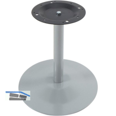 Hockergestell Rondal D - silberfarbig beschichtet