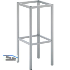 Barhockergestell Madrid - Edelstahl matt geschliffen