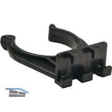 CAMAR Sockelblenden-Clip Unico 48 mm Kunststoff schwarz