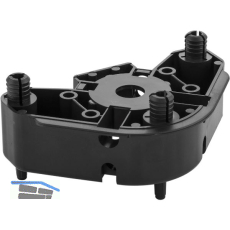 CAMAR Oberteilgleiter Unico Eind�beln mit Rand Kunststoff schwarz