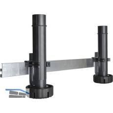 CAMAR F�hrungsleistenset f�r Sockellade L�nge 470 mm, Aluminium