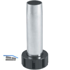 CAMAR Sockelverstellfu� Stahl konisch 80mm Stahl verzinkt