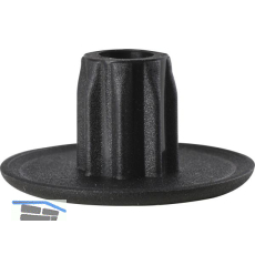 CAMAR Abdeckkappe zu Sockelversteller 306, Kunststoff schwarz