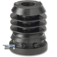 Rohrstopfen f�r H�henversteller mit Sechskantmutter M10 x 40 schwarz