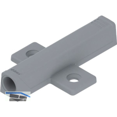 BLUM TIP-ON Kreuz-Adapterplatte 956A1501, Langversion, platingrau