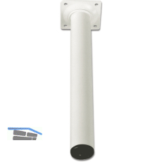 ELEMENT SYSTEM M�belfu� Rundrohr � 30 mm, L�nge 150 mm, Stahl wei�