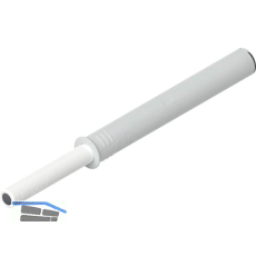 BLUM TIP-ON f�r T�ren 956A1006F Langversion mit Puffer, starke Feder seidenwei�