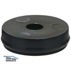 QuickClick Basic zum Anschrauben � 14mm, H�he 4 mm, Kunststoff schwarz