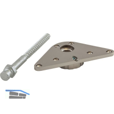 INDUFIX Universalverbinder inkl. Ankerschraube 12x140mm,Aluminium Edelstahl Eff.