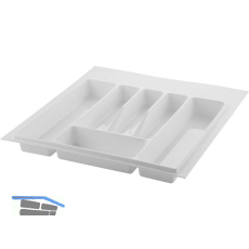 VOLPATO Besteckeinsatz Serie 72 KB 500 mm Kunststoff Wei�