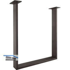 SIMAUSROM Tischkufe Regular Schwarzstahl schutzlackiert