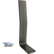 SIMAUSROM R�ckenlehnenhalterung A-/X-Form/Trapez Schwarzstahl schutzlackiert