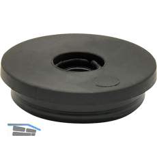 QuickClick Basis Silencer zum Anschrauben � 14mm, H�he 4 mm, Kunststoff schwarz