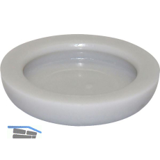 QuickClick Einsatz HYPER zum Aufdr�cken � 20 mm, Kunststoff grau