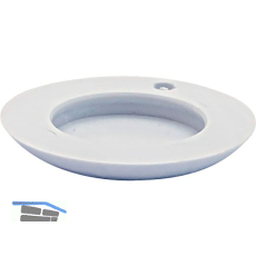 QuickClick Einsatz HYPER zum Aufdr�cken � 25 mm, Kunststoff grau