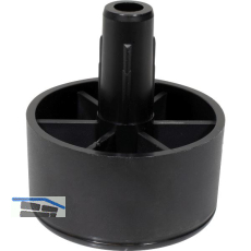 QuickClick Lounge M�belgleiter, mit Zapfen, � 44mm,H�he 24mm,Kunststoff,schwarz