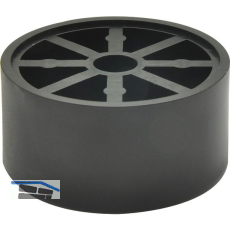 QuickClick Lounge Adapterverl�ngerung, � 50mm,H�he 22mm,Kunststoff,schwarz