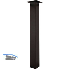SIMAUSROM Tischfu� 70 x 70 x 720 mm Aluminium schwarz