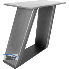 SIMAUSROM Bankkufe Trapez Schwarzstahl schutzlackiert