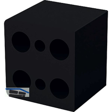 DISTACUBE� Distanzklotz 30 mm, Aluminium Carbonschwarz