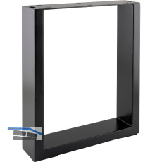 GRIMME Bankkufe Rechteck 320 x 400 mm, Stahl schwarz