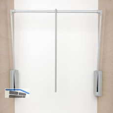 SERVETTO Kleiderlift Junior 770 - 1200 mm grau/silbergrau