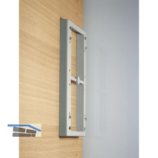 SERVETTO Kleiderlift Junior Distanzrahmen Kunststoff grau