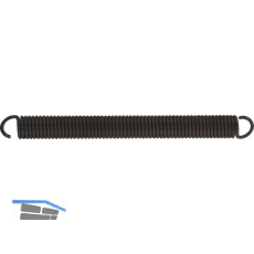 POHL Zugfeder Springaufbeschlag schwer EW-411 Stahl