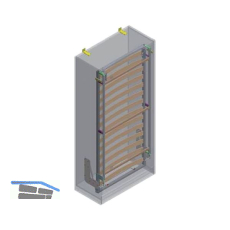 PESSOTTO Klappbettbeschlag Dynamic 200 x 120 cm vertikal
