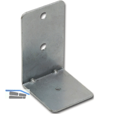 Bettwinkel, B 45, H 75, T 50, Materialst�rke 2.2 mm, FE silbergrau