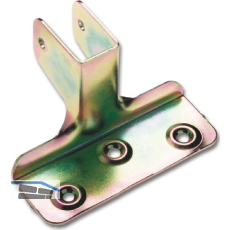 Bettsockelwinkel, f�r Holzst�rke 22 mm, Stahl gelb verzinkt