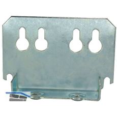 Mittelstegbettschiene, 75 x 110 mm, Stahl gelb verzinkt