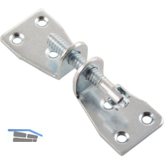 Kastenschraube doppelt, �8, Materialst�rke 3, Stahl verzinkt