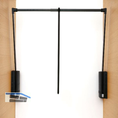 SERVETTO Kleiderlift Junior 770 - 1200 mm schwarz/schwarz