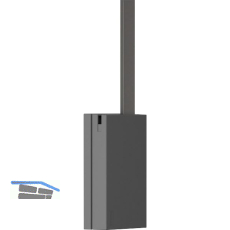 SERVETTO Distanzrahmen Kleiderlift 3T anthrazit
