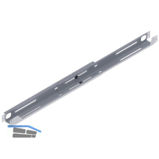 Tischgestell Basic 1 Traverse 1150-1750 mm, Stahl alufarbig RAL9006