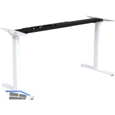 Tischgestell EVO Memory, elektrisch verstellbar, Breite 1200 - 1800 mm, wei�