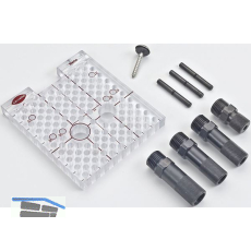 LAMELLO Bohrschablone Rasto Basic-Set 1, Kunststoff/Stahl