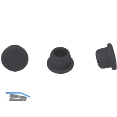 LAMELLO Clamex Abdeckkappen, Kunststoff RAL 9011 graphitschwarz, VPE 500