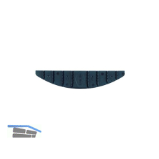 LAMELLO E20 Einschlaglamelle, E20-L, St�rke 4, KS schwarz, VPE 1200