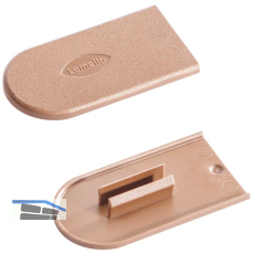 LAMELLO Cabineo Abdeckkappe, Kunststoff RAL 1011 braunbeige, VPE 2000