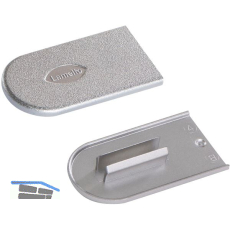 LAMELLO Cabineo Abdeckkappe, Kunststoff Metalloptik Silber, VPE 2000