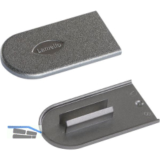 LAMELLO Cabineo Abdeckkappe, Kunststoff Metalloptik Stahl dunkel, VPE 2000