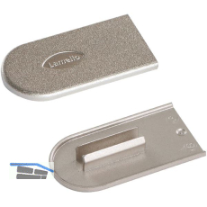 LAMELLO Cabineo Abdeckkappe, Kunststoff Metalloptik Nickel, VPE 2000