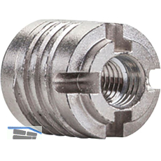 LAMELLO Invis Mx2 Eindrehmutter �12x14, Zinkdruckguss