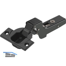 BLUM CLIP top ONYX M�bel Scharnier 110�, 18mm gekr�pft ohne Feder Schrauben